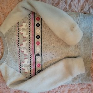 Unicorn fleece sweater